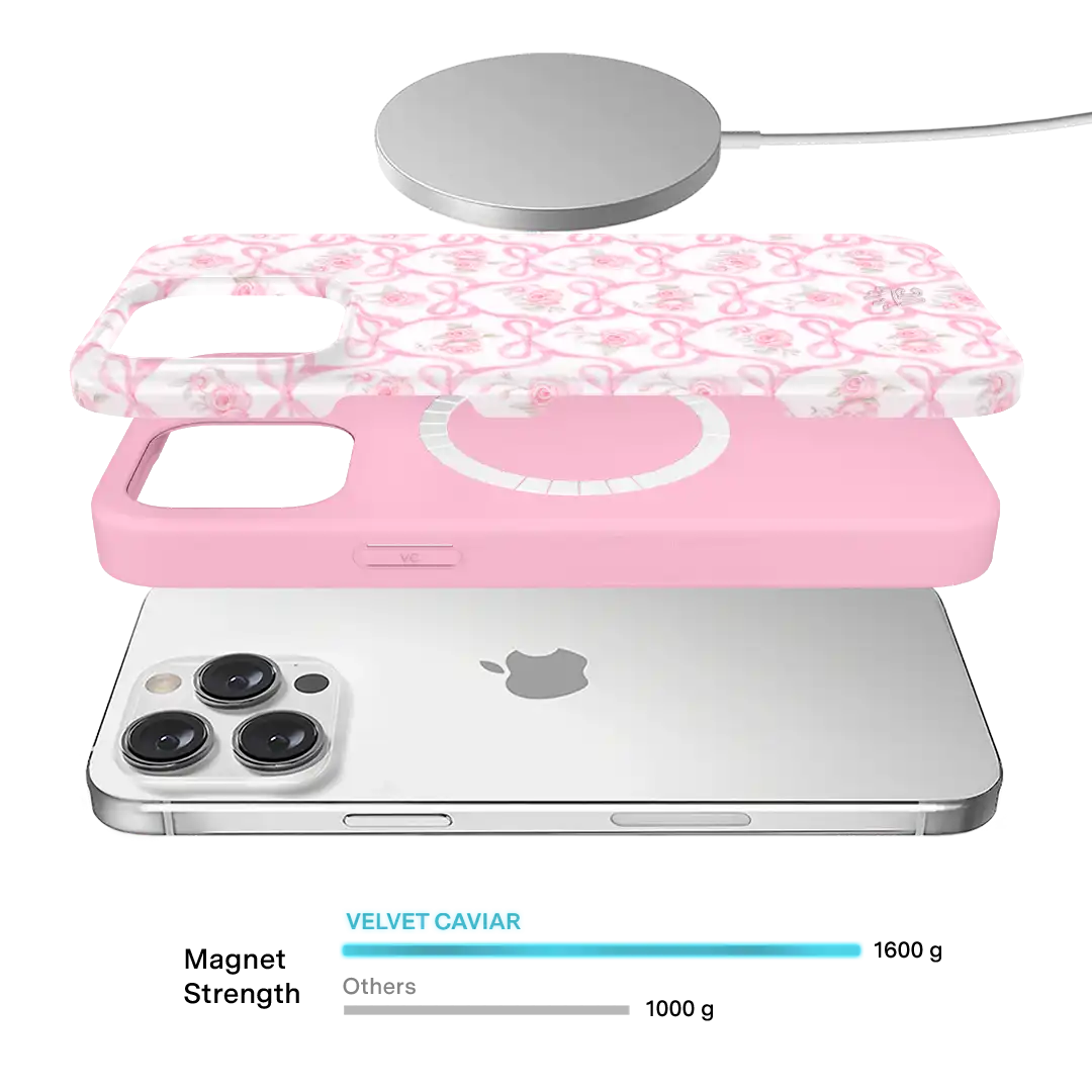 Lovely Pink Bows iPhone Case