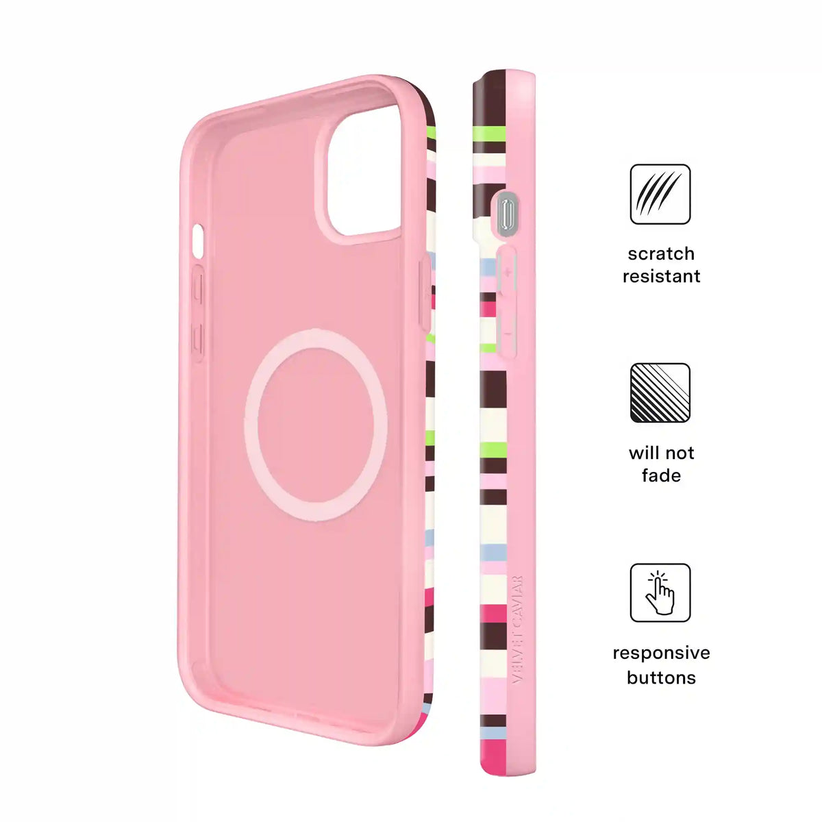 Sweet Treat Stripes iPhone Case