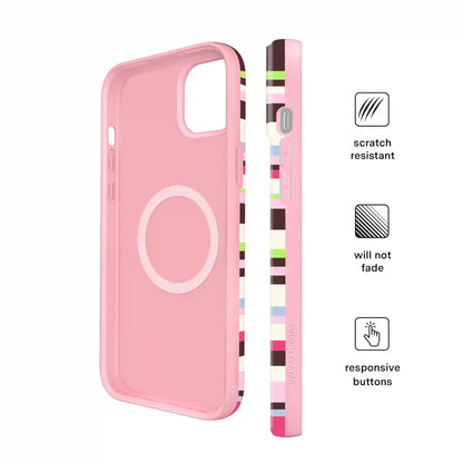 Sweet Treat Stripes iPhone Case