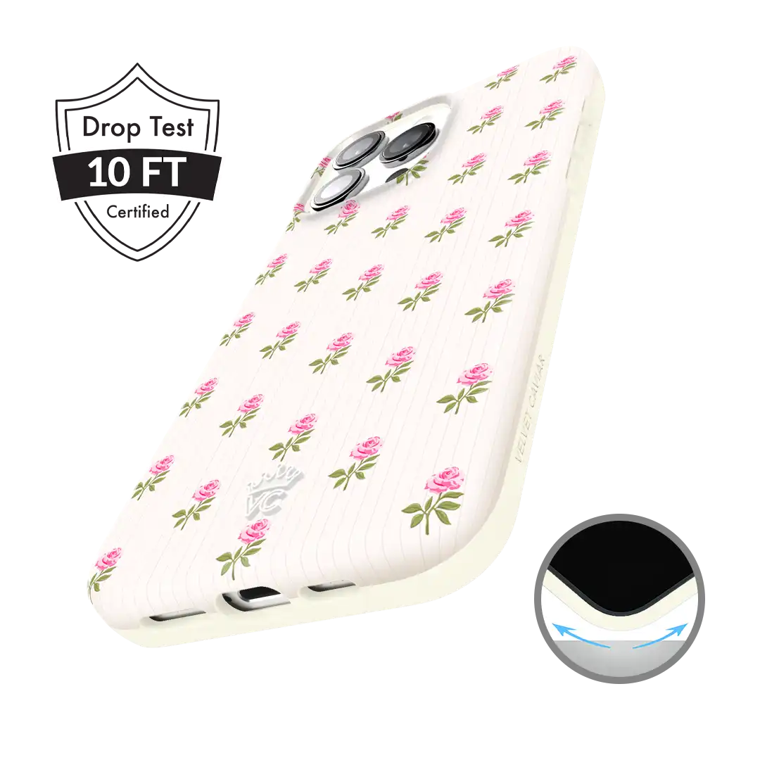 Pink Peony Floral iPhone Case