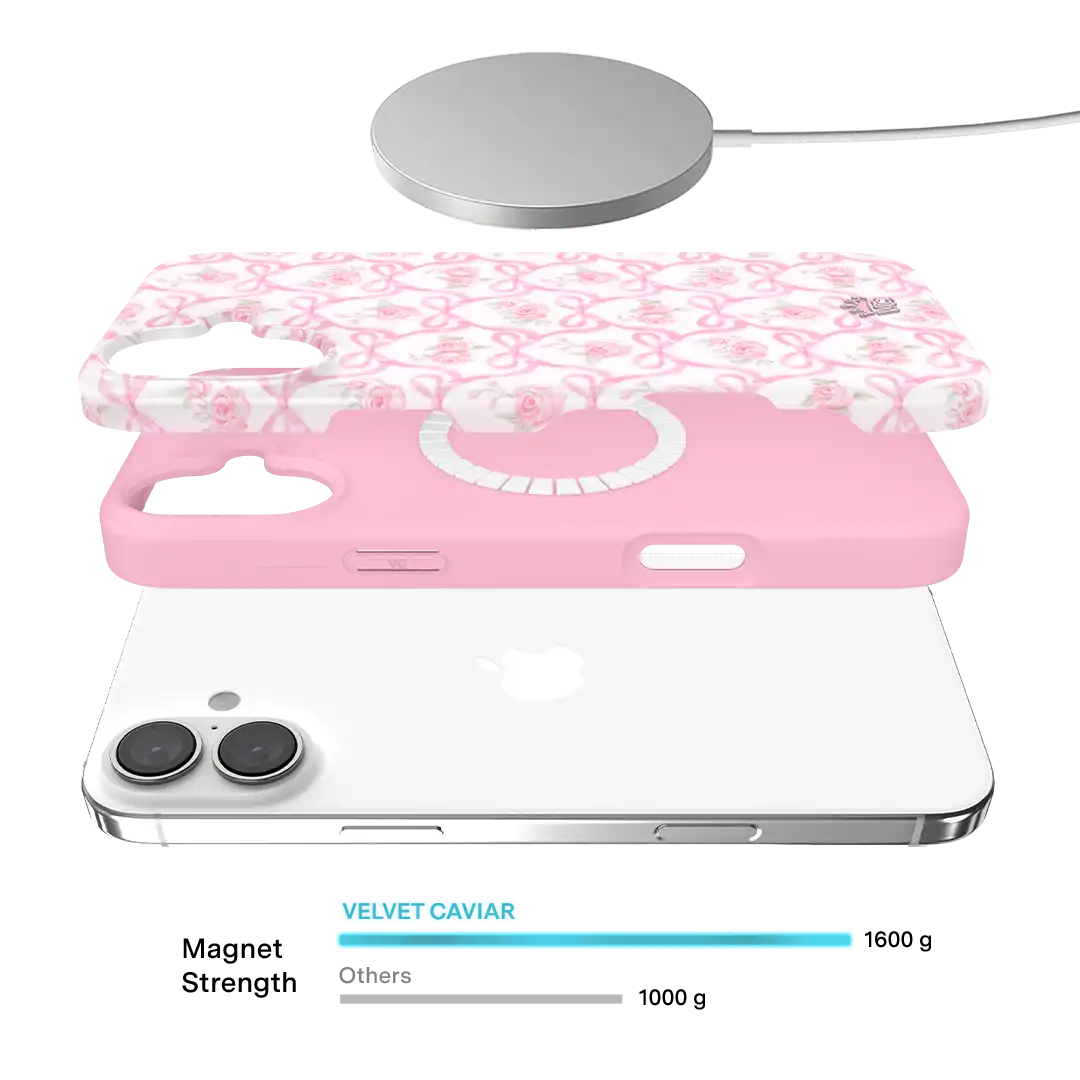Lovely Pink Bows iPhone Case