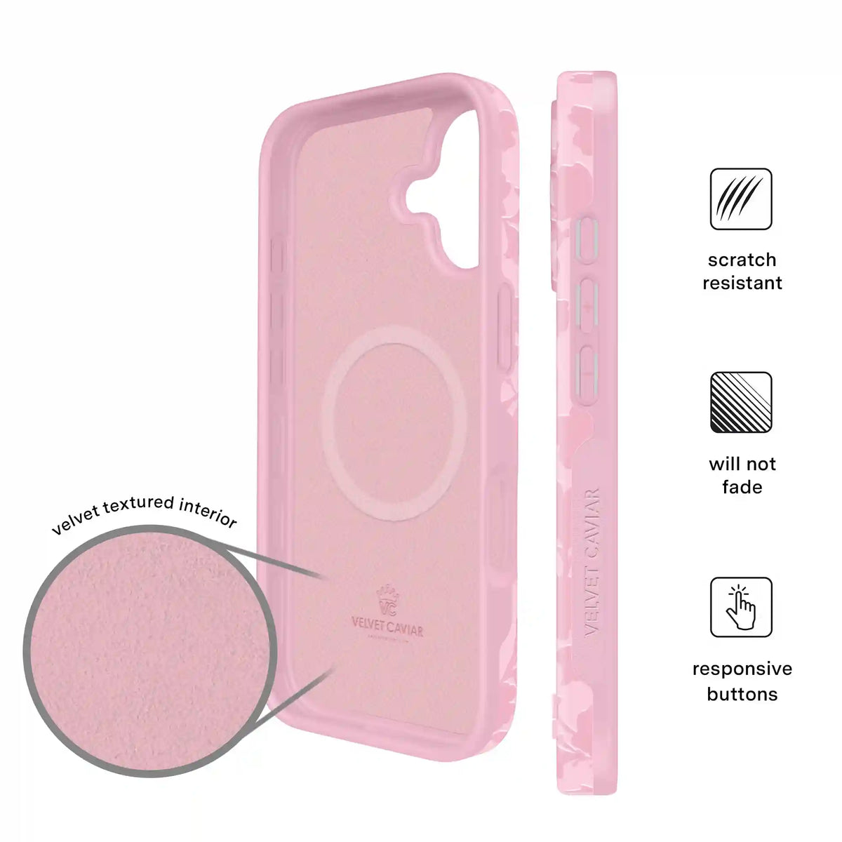 Magical Mauve Floral iPhone Case