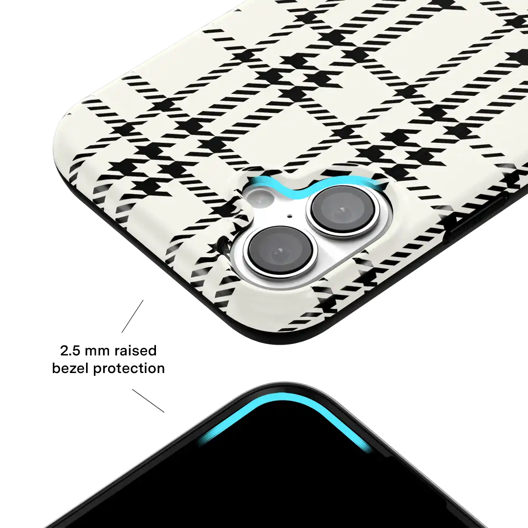 Houndstooth Sweater iPhone Case