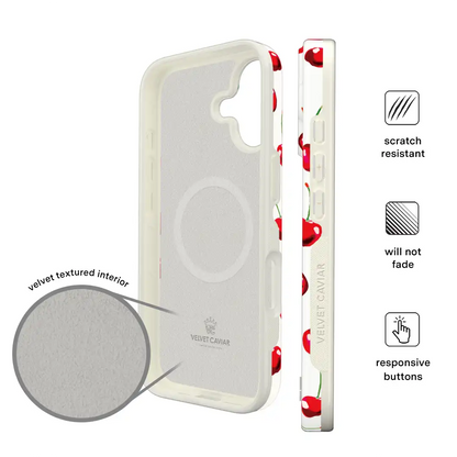 Mon Cheri Cherry iPhone Case