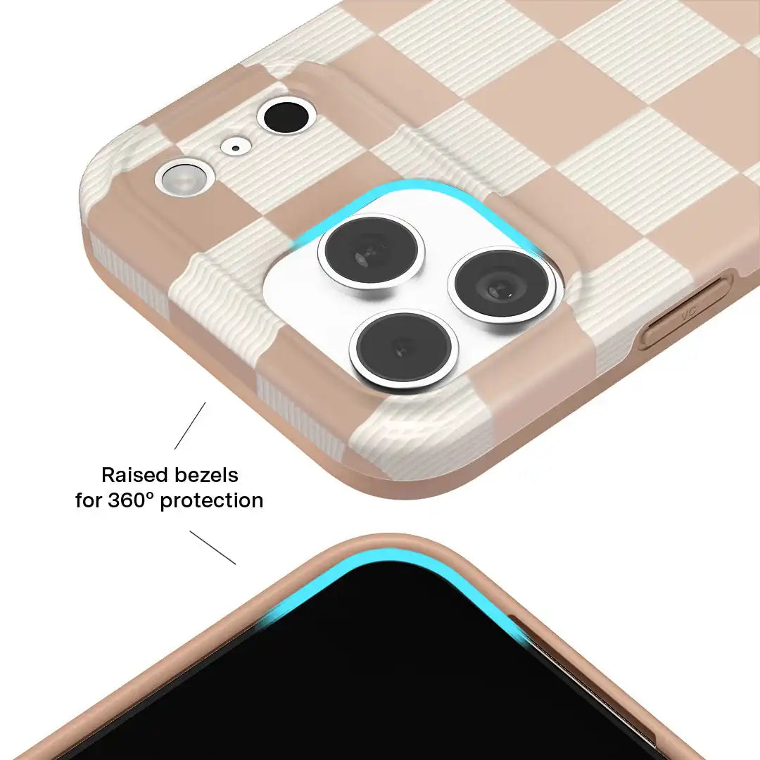 Nude Vibe Checker iPhone Case