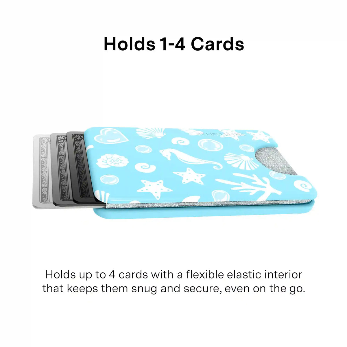 Aquamarine Holo MagSafe Wallet