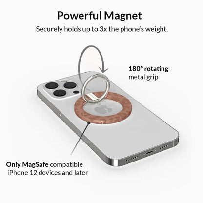 Chocolate Leopard MagSafe Grip Ring