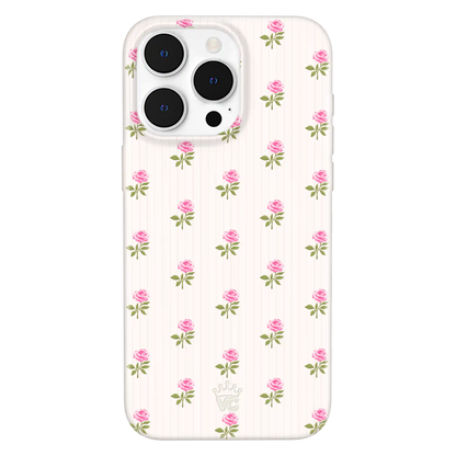 Pink Peony Floral iPhone Case
