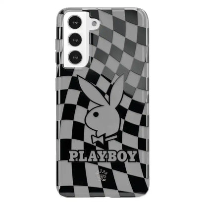 Playboy Checkmate Clear Samsung Case