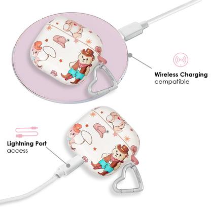 Cowboy Teddy AirPod Case