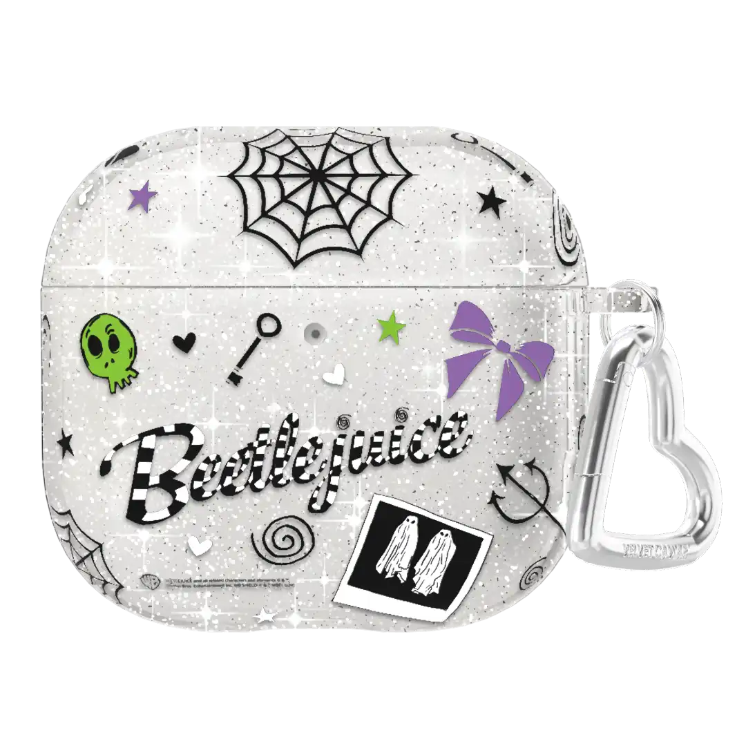 Beetlejuice Ghost with the Most AirPod Case
