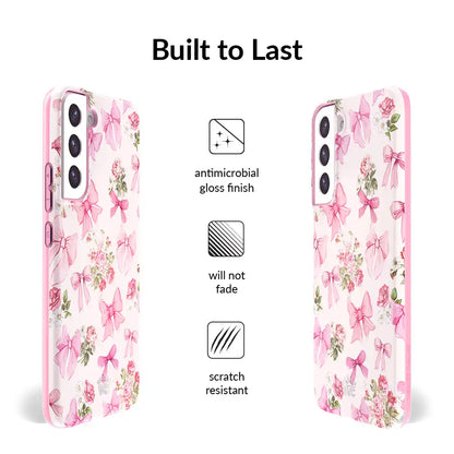 Posie Pink Bow Samsung Case
