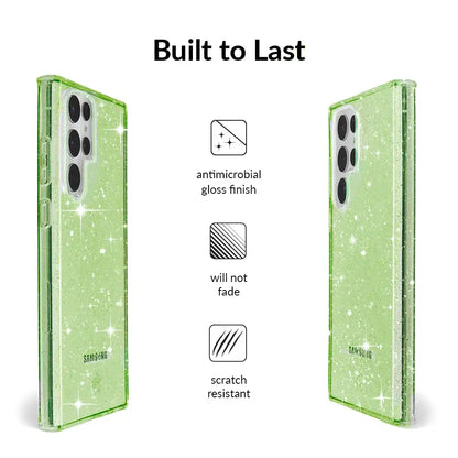 Lime Stardust Samsung Case