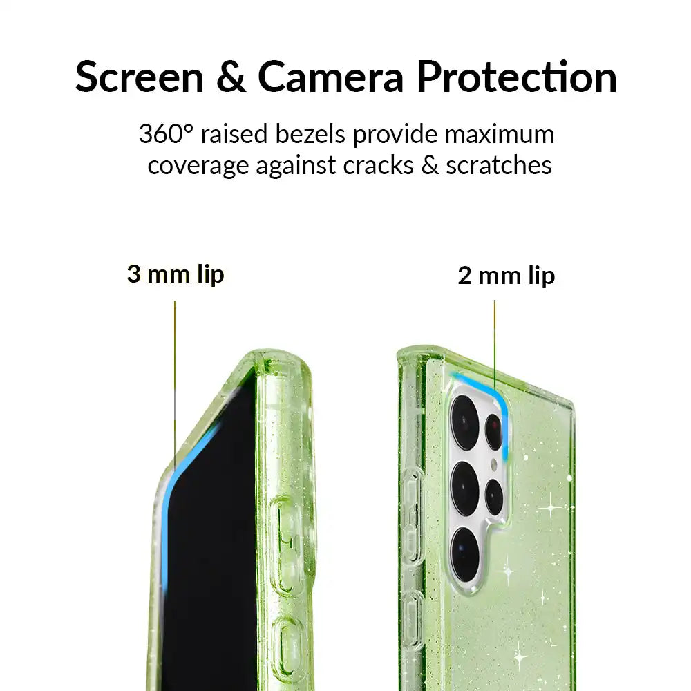 Lime Stardust Samsung Case