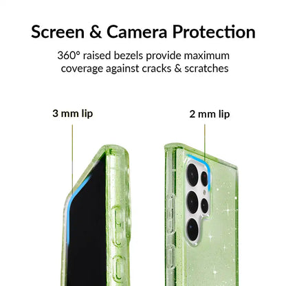 Lime Stardust Samsung Case