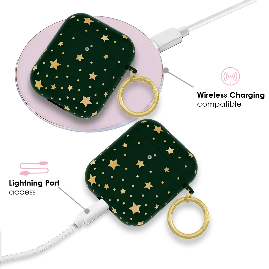 Evergreen Stars AirPod Case