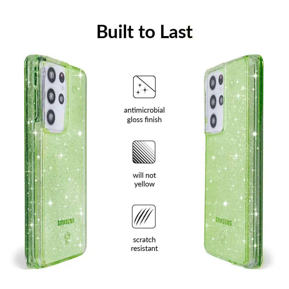 Lime Stardust Samsung Case