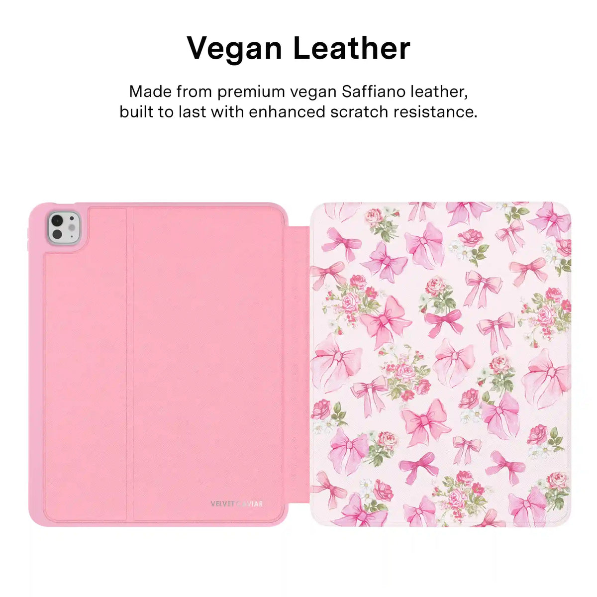 Posie Pink Bow iPad Case