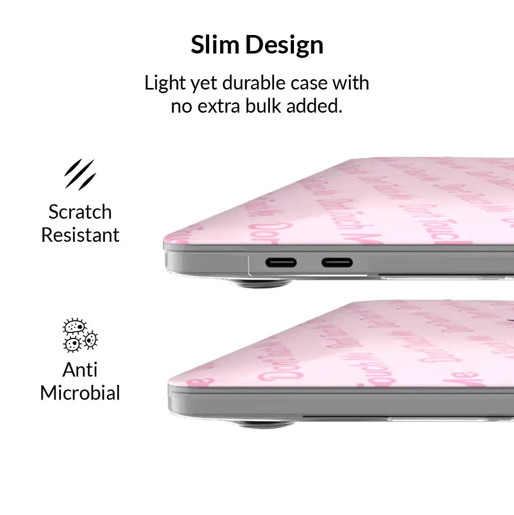 Don't Touch MacBook Case 2.0