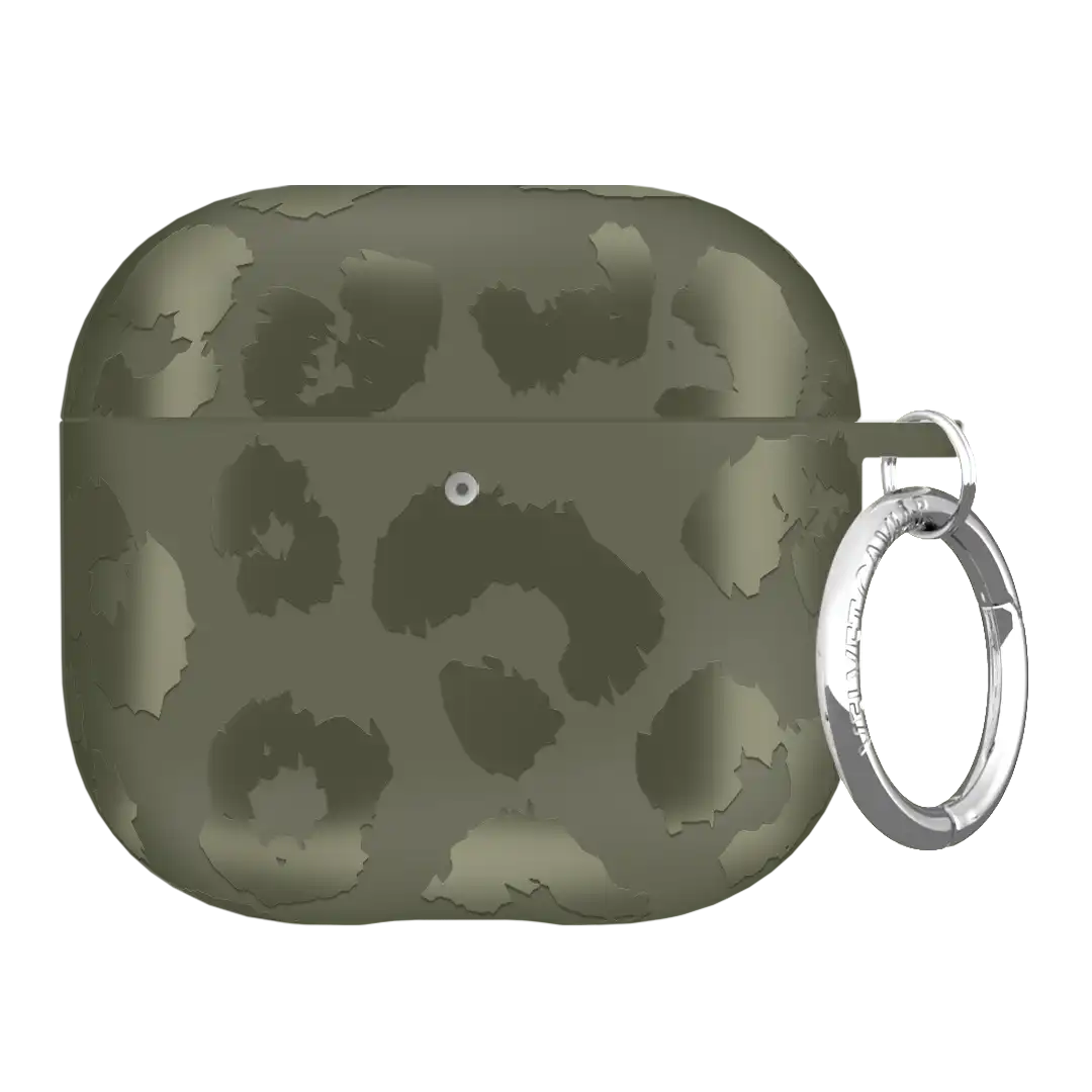 Olive Leopard AirPod Case