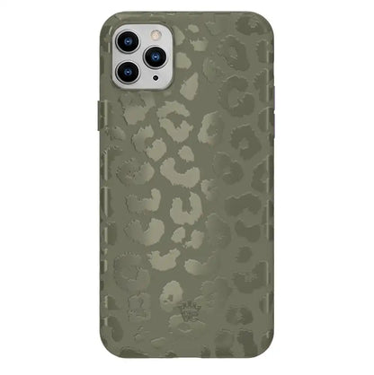 Olive Leopard iPhone Case