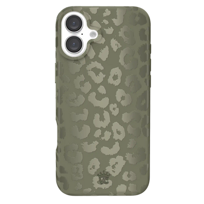 Olive Leopard iPhone Case