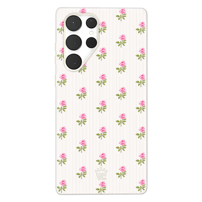 Pink Peony Floral Samsung Case