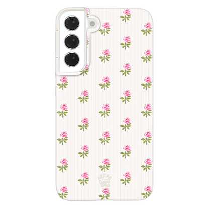 Pink Peony Floral Samsung Case