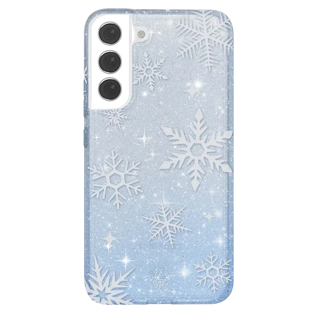Snow Angel Glitter Samsung Case
