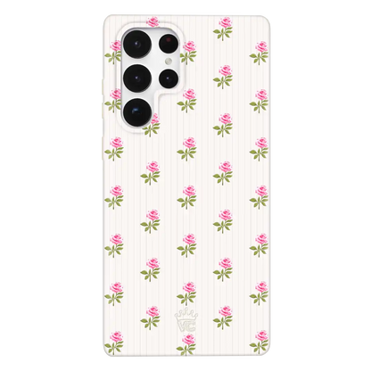 Pink Peony Floral Samsung Case