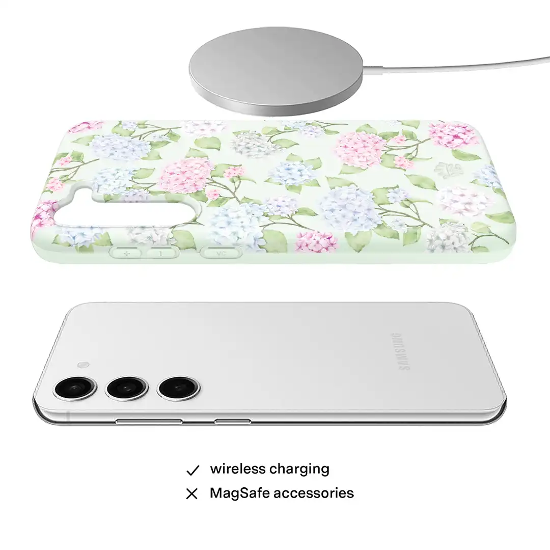 Hydrangea Floral Samsung Case