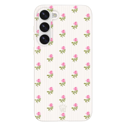 Pink Peony Floral Samsung Case