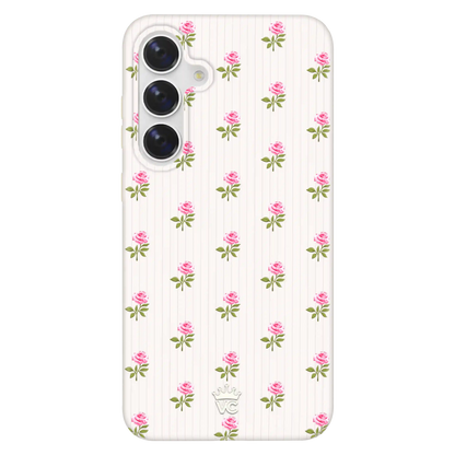Pink Peony Floral Samsung Case