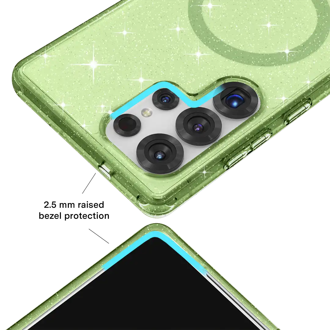 Lime Stardust Samsung Case