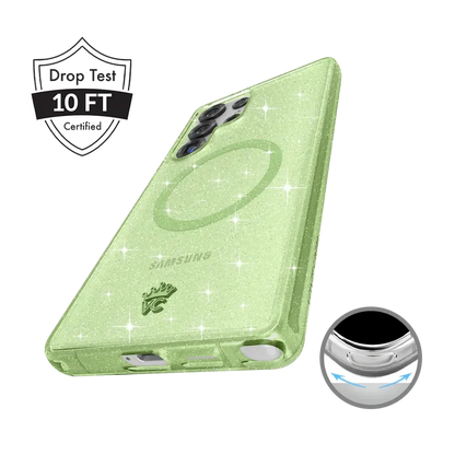 Lime Stardust Samsung Case