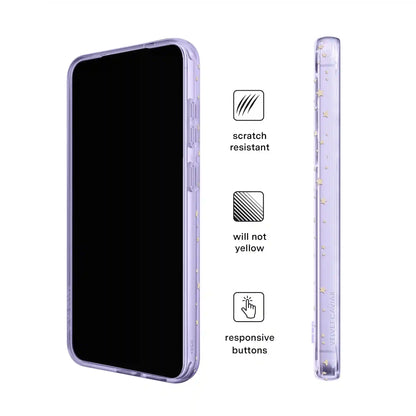 Lilac Celestial Stars Samsung Case