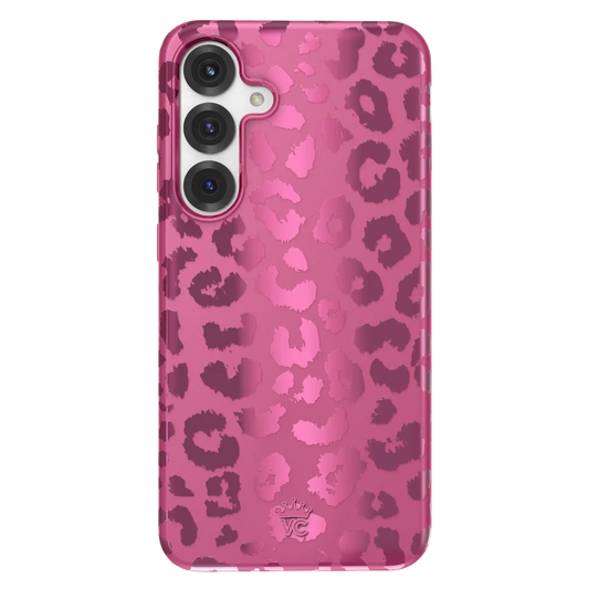 Pink Ruby Leopard Samsung Case