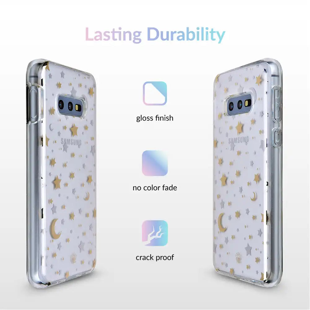 Starry Night Clear Samsung Case