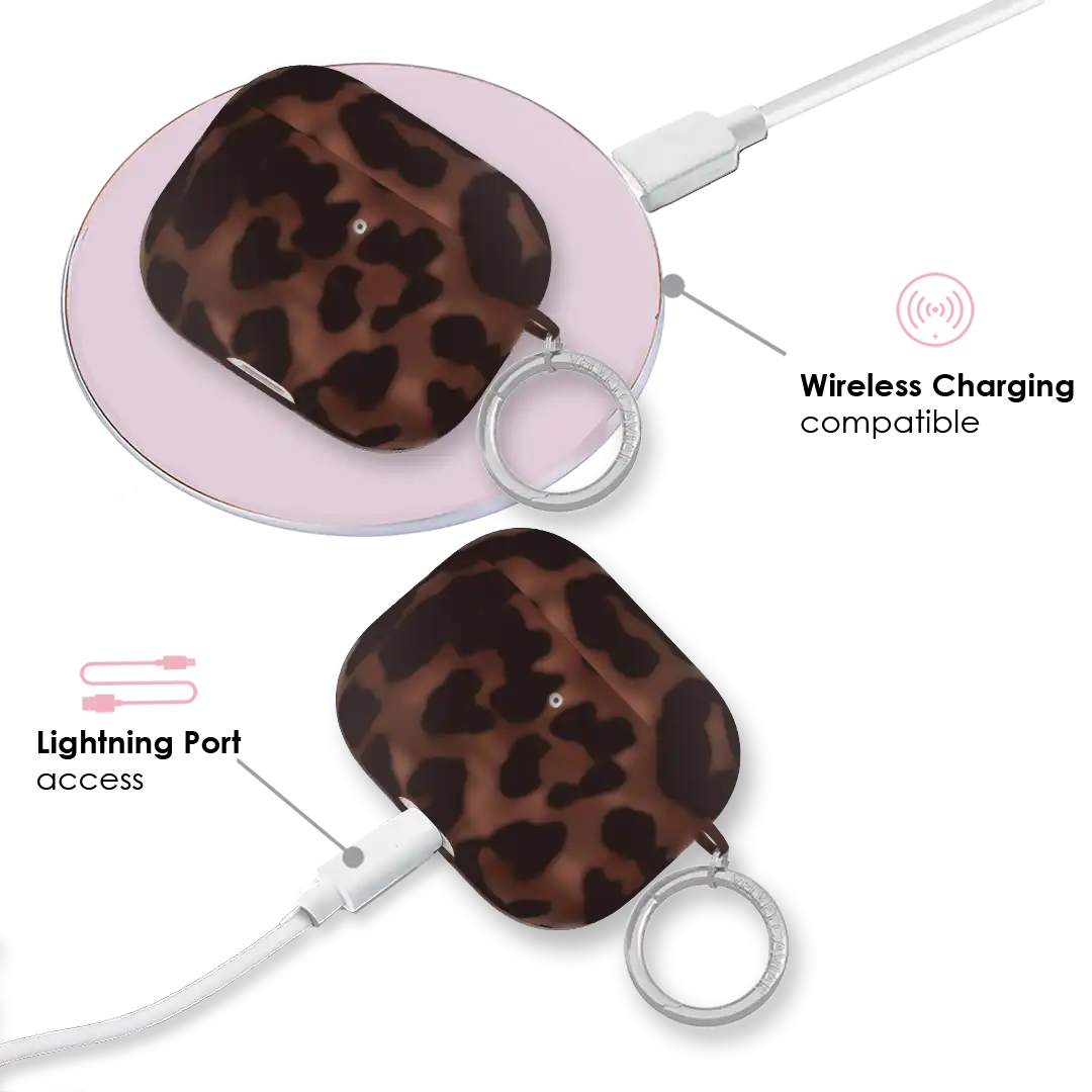 It Girl Leopard AirPod Case