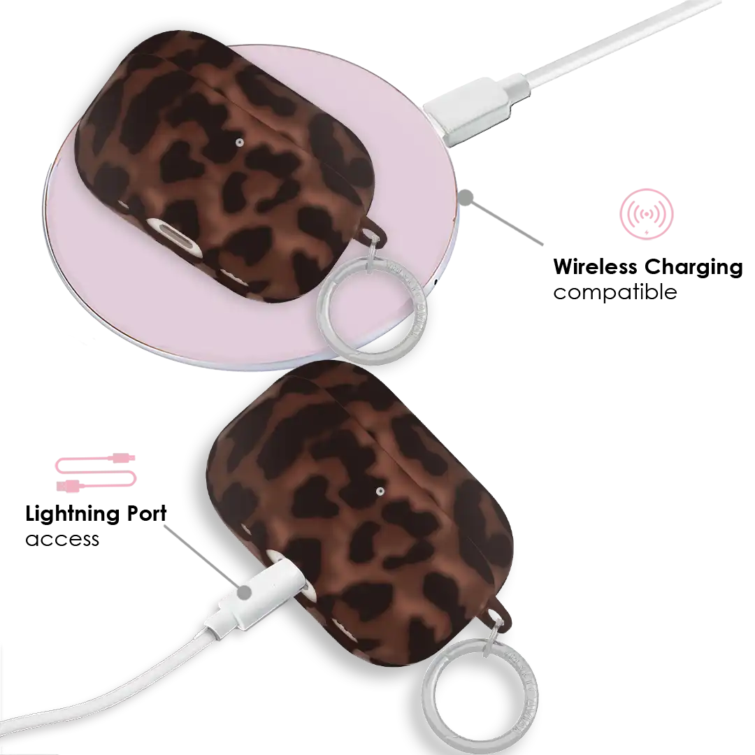It Girl Leopard AirPod Case